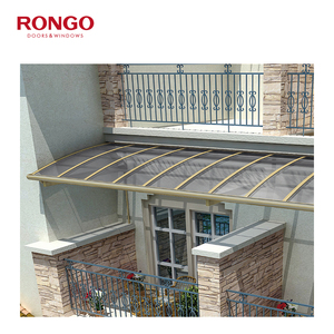 Không thấm nước ngoài trời khung nhôm <span class=keywords><strong>Polycarbonate</strong></span> tán ban công mái hiên hiên bao gồm - Product Image 5