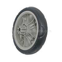 Roue en mousse EVA de 9 pouces avec moyeu en plastique et fixation rapide, capacité de charge de 45-50 kg, alésage de 8 mm pour chariot à main de magasin