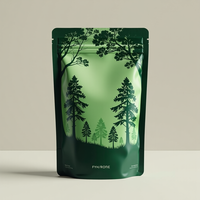 Sacs d'emballage en aluminium Mylar de qualité alimentaire à faible MOQ, personnalisables avec fermeture éclair, pochettes verticales, couleur et logo personnalisés, marque FYH