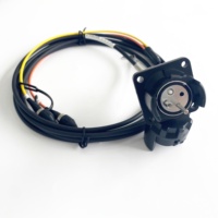 Connecteur de câble à fibres optiques de terrain YZB02P YZB02S, étanche pour extérieur, YZB 2 cœurs, prise et fiche, série de connecteurs TBE001