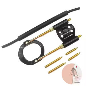 Dispositivo de Tracción y Estiramiento del Pene, Ecológico, Impermeable, Negro, para Hombre, Soporte Metálico, Corrección del Pene, Extensor de Pene - Product Image 3
