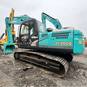 High Efficiency 20 Ton Used Kobelco Crawler Excavator 2022 <b>Model</b> Excellent Condition <b>Building</b> Machinery - Product Image 3