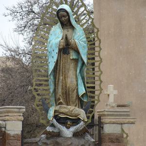 Estatua De Virgen religiosa hecha a medida, gran tamaño, venta en el Santuario, Iglesia al aire libre, Iglesia De Señora <span class=keywords><strong>Guadalupe</strong></span> Sta - Product Image 2