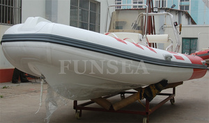 Liquidation de promotion 16 pieds 5 mètres fibre de verre ou aluminium vitesse de coque gonflable tube d'air PVC bateau - Product Image 5