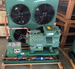 Unité de réfrigération à basse température 5/10/12/15 HP de prix usine pour l'unité de condensation de Type ouvert refroidie par Air de compresseur de Bitzer R410A - Product Image 4