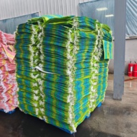 Sac de courses en polypropylène (PP) tissé laminé pour l'Afrique, sac de marché du Ghana avec poignée, exportation vers la Mauritanie, la Tanzanie, le Congo
