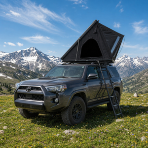 Tenda da Tetto Rigida Antivento Impermeabile 4 Stagioni per Campeggio Esterno Montaggio Rapido per Spiaggia e <span class=keywords><strong>Montagna</strong></span> - Product Image 3