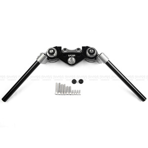Pince de guidon de moto CNC en aluminium pour <span class=keywords><strong>Honda</strong></span> <span class=keywords><strong>PCX</strong></span> 160 Yamaha NMAX <span class=keywords><strong>155</strong></span> - Product Image 2