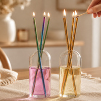 3 mèches de lampe en fibre de verre, mèches de lampe à huile en acier inoxydable, mèches de lampe éternelles