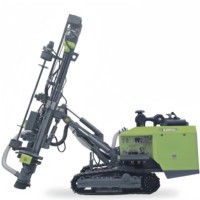 Machine de forage de trous de mine KH950, type split, foreuse DTH, foreuse hydraulique pour roche dure