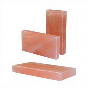 Precio al por mayor 1x8x8 pulgadas 100% ladrillos de sal del Himalaya hechos en Pakistán para cocinar y servir - Product Image 1