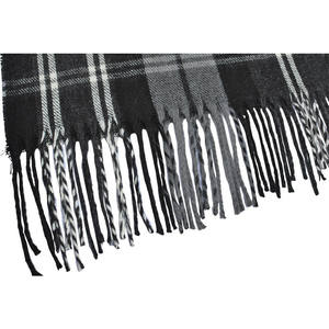 ब्लू फोनिक्स सुपर सॉफ्ट 100% ऐक्रेलिक टार्टन प्लाड अफ्रीका स्कारफ आरामदायक शीतकालीन चेक पैटर्न अनुकूलन योग्य और सस्ती - Product Image 5