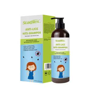Starplex Private Label Natural Organic Vegan Herbal Kids Anti Lice Dandruff Hair Shampoo
