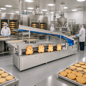 <span class=keywords><strong>JYB</strong></span> -280 Máquina para Hacer Galletas Pequeñas Totalmente Automática de Alta Calidad, Línea de Producción de Galletas, <span class=keywords><strong>Precio</strong></span> / Máquina para Hacer Galletas - Product Image 1