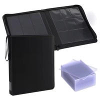Carpeta Premium Resistente de 9 Bolsillos para 288 Tarjetas Coleccionables, Álbum para Tarjetas Deportivas TCG