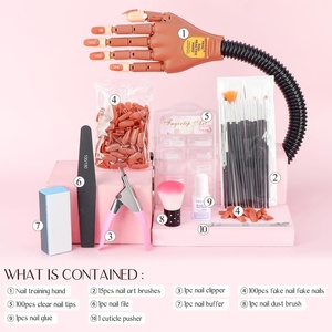 Mano <span class=keywords><strong>de</strong></span> práctica <span class=keywords><strong>para</strong></span> <span class=keywords><strong>uñas</strong></span> acrílicas, <span class=keywords><strong>manos</strong></span> postizas móviles flexibles, kit <span class=keywords><strong>de</strong></span> <span class=keywords><strong>uñas</strong></span> <span class=keywords><strong>de</strong></span> mano <span class=keywords><strong>de</strong></span> entrenamiento <span class=keywords><strong>de</strong></span> manicura <span class=keywords><strong>para</strong></span> principiantes - Product Image 5