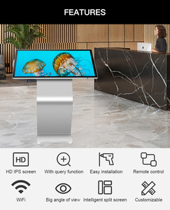 Nhà Máy Giá 32/43/49/55/65 Inch Tự Dịch Vụ Màn Hình Cảm Ứng Tự Động Thanh Toán Thiết Bị Đầu Cuối Kiosk Siêu Thị Tự Thanh Toán Kiosk - Product Image 2