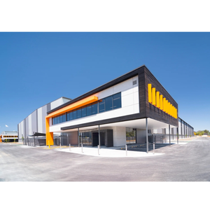 Magazzino Prefabbricato in Metallo a Basso Costo, Showroom in Struttura d'Acciaio, Edificio Prefabbricato in Acciaio - Product Image 5