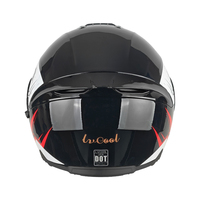 Casque de moto modulable OEM à visière relevable, homologué DOT, en ABS, vente en gros, avec logo personnalisé, directement du fabricant