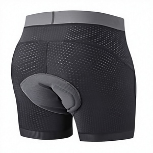 Shorts de cyclisme pour homme BC108 avec rembourrage en silicone 3D et tissu respirant - Product Image 2