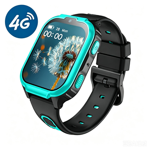 Reloj Inteligente para Niños 4G Android D55 con Alarma, Cuenta Regresiva, Monitorización del Sueño, Ubicación WIFI+LBS+GPS, SOS y Videollamada - Product Image 1