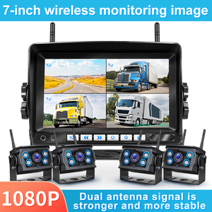 <b>Wireless</b> <b>Camera</b> Monitor Kit System Car Security Rear View Cam 4CH 7 Inch Screen MDVR BUS Truck Trailer Backup <b>Wireless</b>-7-X36 Wir - Product Image 3