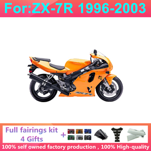 Kit Completo de Carenado para Motocicleta Compatible con <span class=keywords><strong>KAWASAKI</strong></span> <span class=keywords><strong>NINJA</strong></span> ZX750 <span class=keywords><strong>ZX7R</strong></span> ZX-7R 1996 1997 1998 <span class=keywords><strong>1999</strong></span> 2000 2001 2002 2003 - Product Image 2