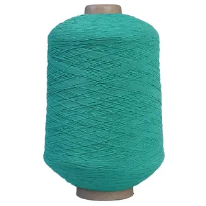 Hersteller benutzer definierte elastische Gummi faden Polyester Garn 0,5mm für Socken