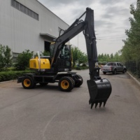 Fabricant chinois – Nouvelle pelle compacte de 7 tonnes, 60 kW, 81,6 CV, peinture personnalisée, pour commandes en gros, avec support complet de pièces de rechange