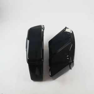 Sac de selle rigide style <span class=keywords><strong>harley</strong></span> <span class=keywords><strong>davidson</strong></span> pour haut-parleur, assemblé noir vif, pour la randonnée, 2014, 2015, 2016 - Product Image 4