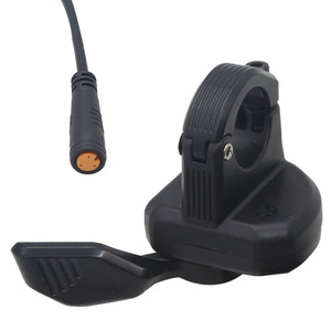 WuXing 108X/2 phổ quát toàn màu đen Xe đạp điện hệ thống Kit tín hiệu một ngón tay cái ga sau khi gắn tay - Product Image 1