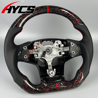 Accessoires intérieurs de voiture Volant personnalisé en fibre de carbone pour Isuzu D-MAX MU-X SUV 2014-2019 Dmax LS-U