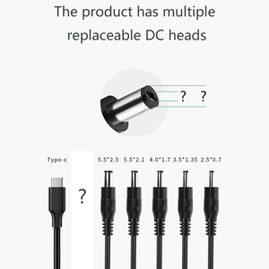 Nam để nữ DC dây nguồn với inline Dimmer chuyển đổi 5521/5525 3.5x1.35 mét cho <span class=keywords><strong>LED</strong></span> <span class=keywords><strong>String</strong></span> Lights & giáng sinh Lights Đen - Product Image 3