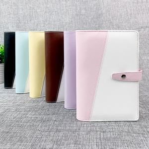 A6 6 anneaux spirale couverture en cuir PU planificateur d'affaires Agenda <span class=keywords><strong>Magazine</strong></span> Budget <span class=keywords><strong>classeur</strong></span> <span class=keywords><strong>pour</strong></span> la prise de notes organisation cadeau à feuilles mobiles - Product Image 6