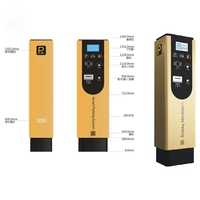 Dispensador Automático de Tickets COMA BLM218 para Sistemas de Estacionamiento, Construcción en Acero A3, Capacidad de Almacenamiento Offline Expandible a 20000