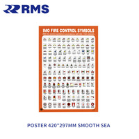 SMOOTH SEA Affiche de sécurité maritime de haute qualité en gros 420*297MM Panneau IMO pour navire