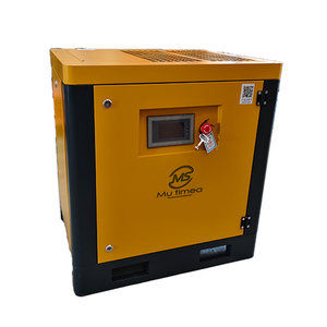 Compresor de aire industrial 20HP 15kw 380V 8bar lubricado con inversor imanes permanentes Motor Core componente compresor de tornillo - Product Image 5