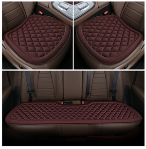 Cojín de Asiento de Coche de Gel Transpirable y Cómodo para Todas las Estaciones, Universal para Oficina, 3 Piezas, Protección Contra el Desgaste - Product Image 2