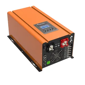 Customization Reliable 3000W High Efficiency Pure Sine Wave Power Inverter (12V 120V 60Hz Power Converter LED Display)