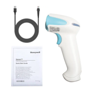 Escáner de Código de Barras Inalámbrico <span class=keywords><strong>Honeywell</strong></span> <span class=keywords><strong>Xenon</strong></span> 1900H, Kit USB, Modelo 1900HHD-0-COL, para Sector Médico, Gestión de Inventario POS - Product Image 6