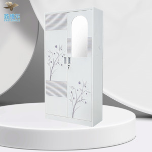 Armoire métallique à 2 portes de Guangzhou, prix abordable, casier à vêtements pour adultes, conception personnalisée - Product Image 4