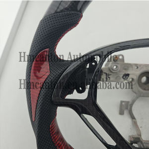 Quality Wholesale Carbon Fibre Perforated Leather Grip Steering <b>Wheel</b> for Infiniti G27 G37 Car Steering <b>Wheel</b> - Product Image 4