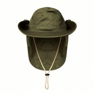 Chapeau de safari unisexe à large bord pour les voyages en plein air, la pêche, la randonnée et le ski - Chapeau bob 100 % coton pour toutes les saisons avec protection solaire - Product Image 4