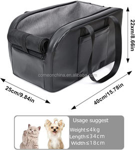 <b>Dog</b> Booster <b>Car</b> Seat <b>for</b> Small <b>Dogs</b> and Cats on <b>Car</b> Armrest Centre Console Seat <b>Bed</b> Pet Foldable Travel Bag <b>Dog</b> Booster <b>Car</b> Seat - Product Image 4