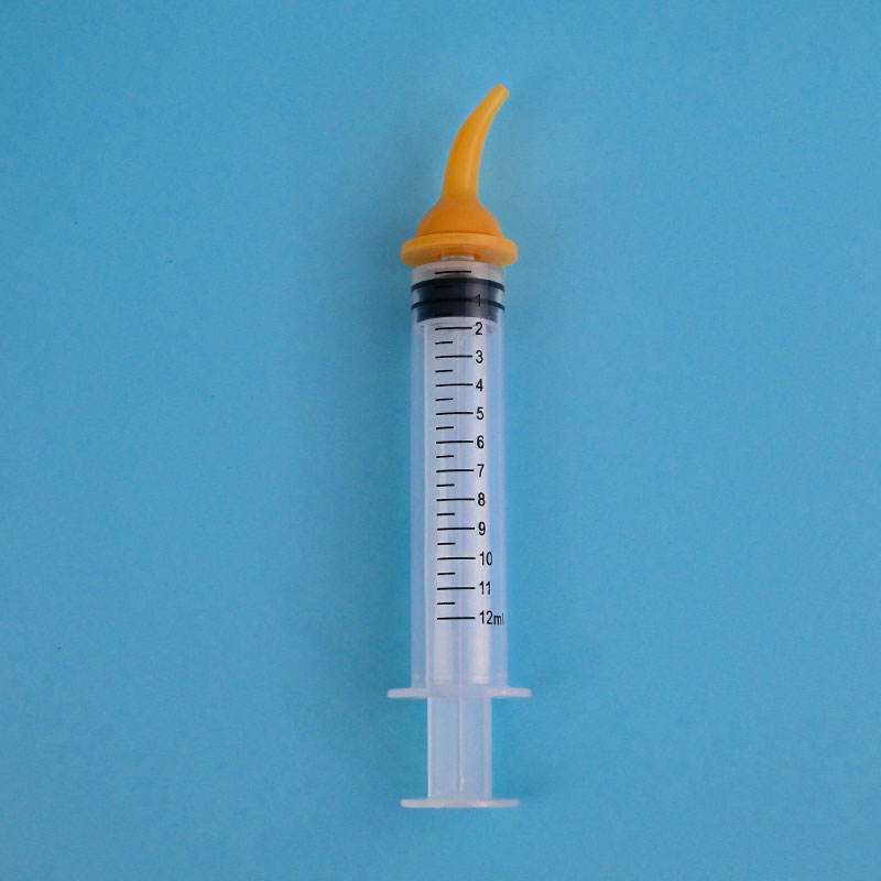 หัวนมสีเหลืองโค้ง12มล