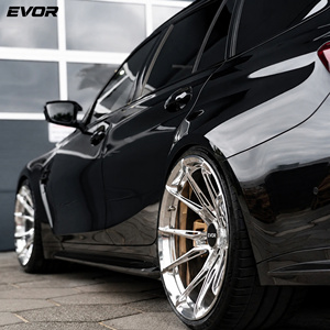 EVOR Geschmiedete Felgen M3 M4 F90 für GTR <span class=keywords><strong>WF</strong></span> Corvette Super VS5RS Performance Konkave Silberne Maßgefertigte Leichtmetall-Rennwagenfelgen - Product Image 1