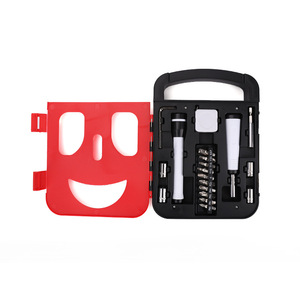 22Pcs OEM Dịch Vụ Tác Động Logo Đa Điện Tùy Chỉnh Công Cụ Hộp Dài Kích Thước Góc Điều Khiển Screwdriver <span class=keywords><strong>Bit</strong></span> - Product Image 2