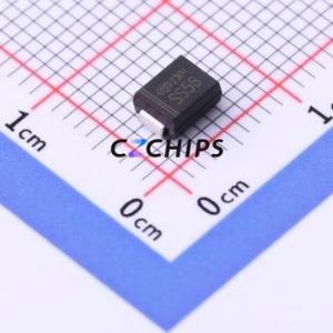 ชิปไดโอด Schottky ไดโอด SMB SS56B ของแท้ชิ้นส่วนอิเล็กทรอนิกส์ - Product Image 1