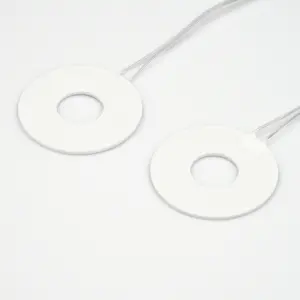 Most popular HTCC MCH 96% alumina Ring shape Heating Element Ceramic OEM of bottle milk warmer