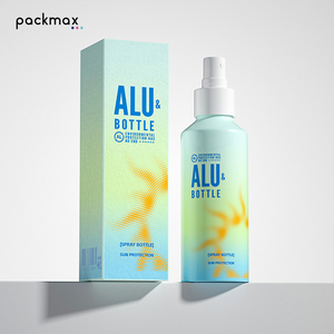 Custom Aluminum Bottle Wholesale for Foam Body <b>Wash</b> Shampoo Shave Cream Face Mist Sunscreen Spray - Without Pump Cap - Product Image 1